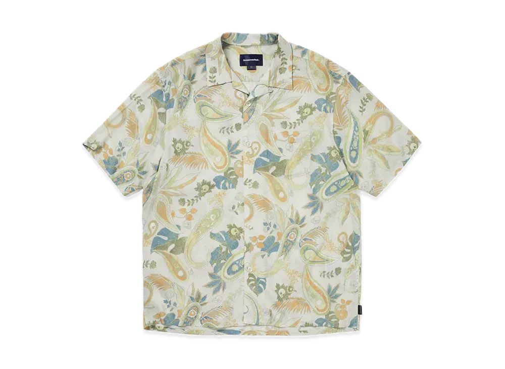 thisisneverthat Weird Paisley S/S Shirt "Ivory"