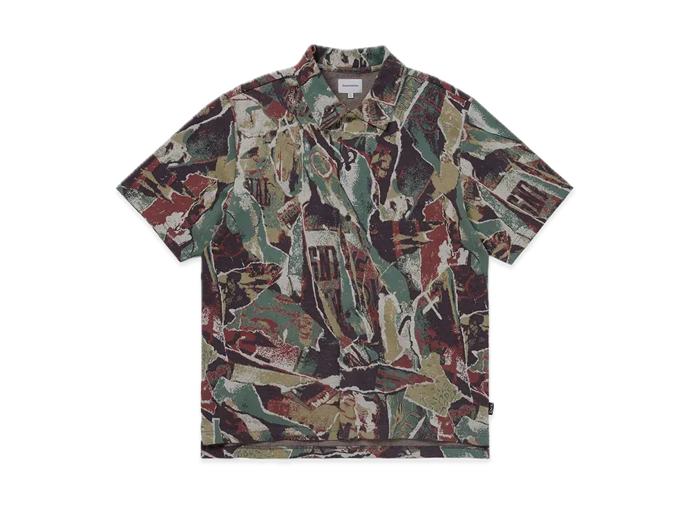 thisisneverthat Jacquard Pattern Button Up Top "Multi"