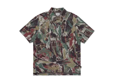 thisisneverthat Jacquard Pattern Button Up Top "Multi"