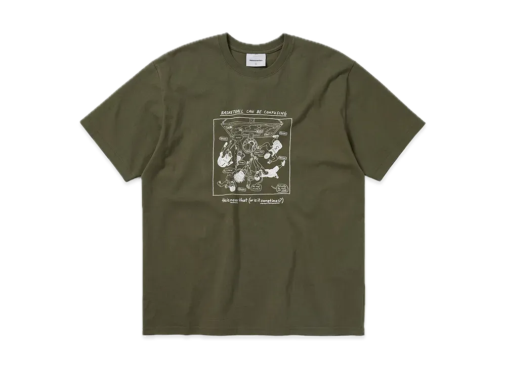 thisisneverthat Confusing Basketball Tee "Olive"