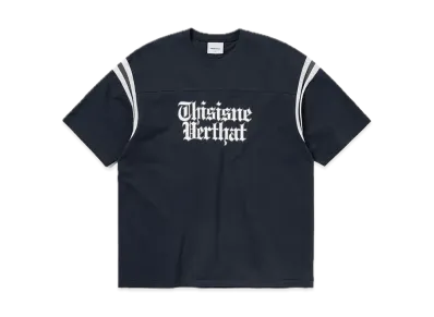 thisisneverthat Football Tee "Navy"