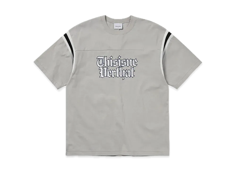 thisisneverthat Football Tee "Grey"