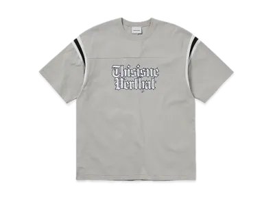 thisisneverthat Football Tee "Grey"