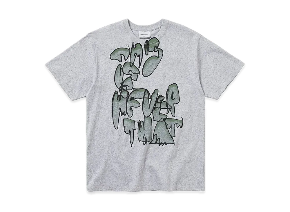 thisisneverthat Graffiti Tee "Heather Grey"