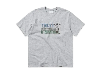 thisisneverthat International Team Tee "Heather Grey"