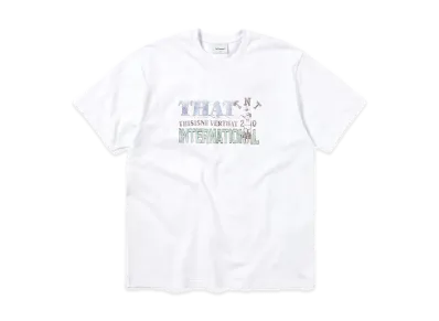 thisisneverthat International Team Tee "White"