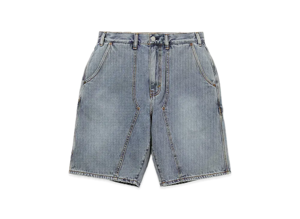 thisisneverthat Denim Carpenter Short "Washed Blue"