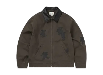 thisisneverthat x Grateful Dead Dancing Bears Work Jacket "Brown"