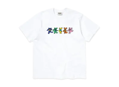 thisisneverthat x Grateful Dead Dancing Bears Tee "White"