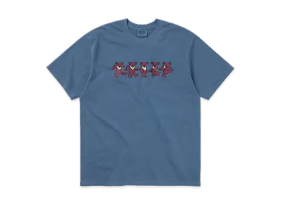 thisisneverthat x Grateful Dead Dancing Bears Tee "Dusty Blue"