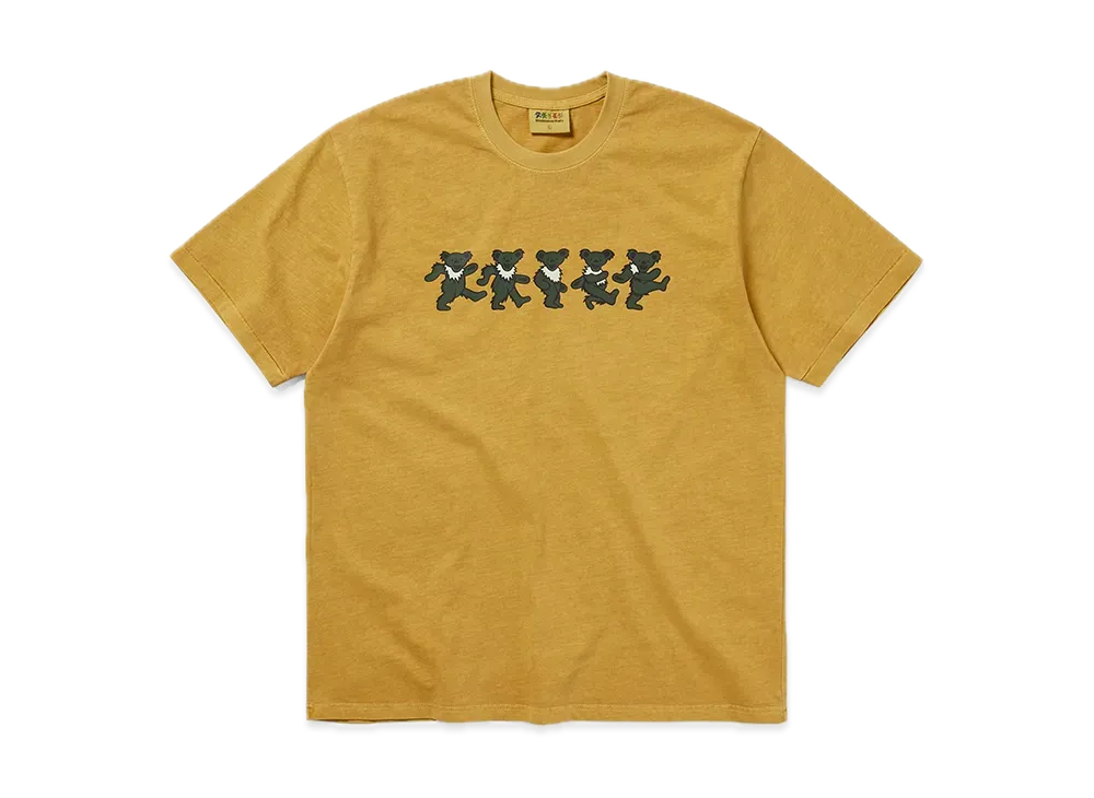 thisisneverthat x Grateful Dead Dancing Bears Tee "Light Yellow"