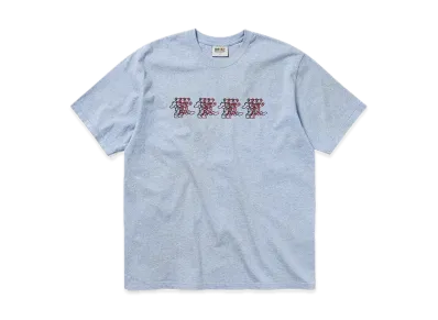 thisisneverthat x Grateful Dead Overlap Lightning Bears Tee "Blue Heather Grey"