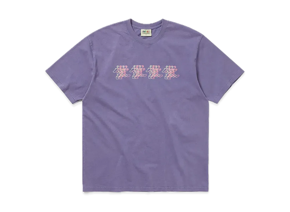 thisisneverthat x Grateful Dead Overlap Lightning Bears Tee "Dusty Purple"