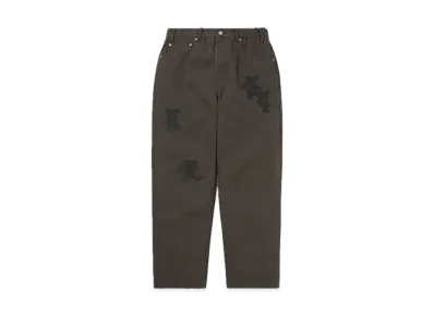 thisisneverthat x Grateful Dead Dancing Bears Work Pant "Brown"