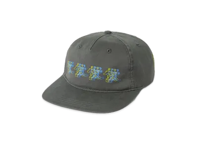 thisisneverthat x Grateful Dead Overlap Lightning Bears Cap "Charcoal"