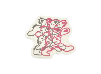 thisisneverthat x Grateful Dead Overlap Lightning Bears Rug "Natural"