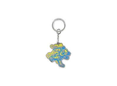 thisisneverthat x Grateful Dead Overlap Lightning Bears Keychain "Silver"