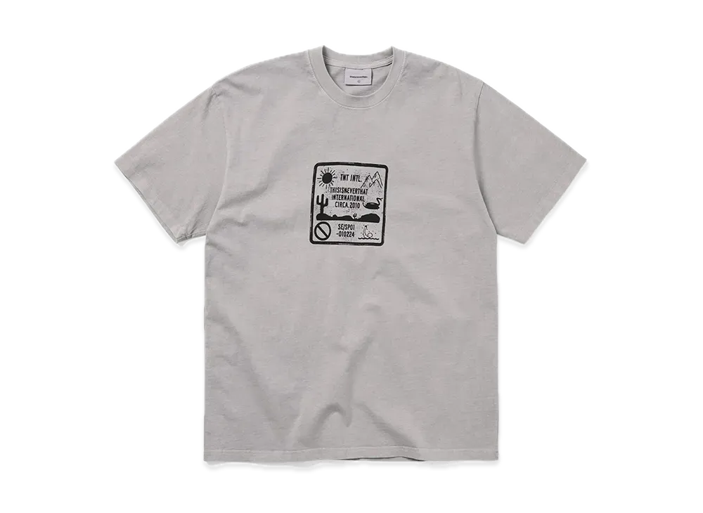 thisisneverthat Caution Sign Tee "Grey"