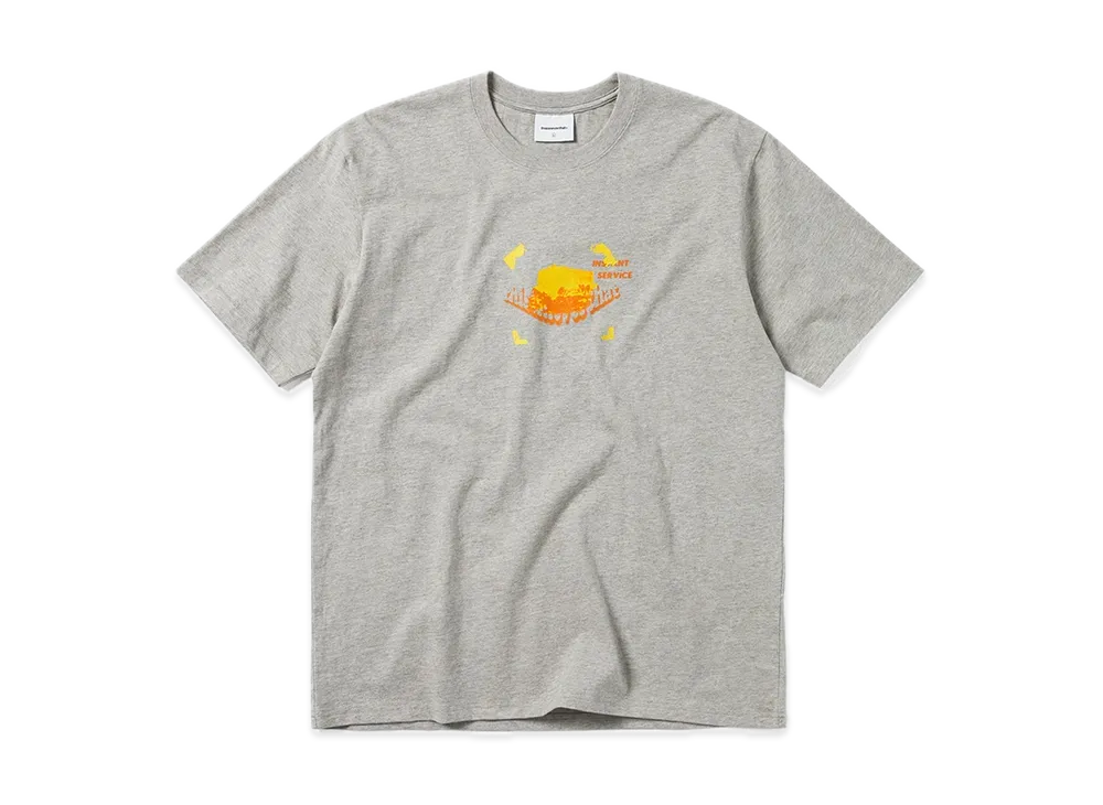 thisisneverthat Snowplow Tee "Dark Heather Grey"