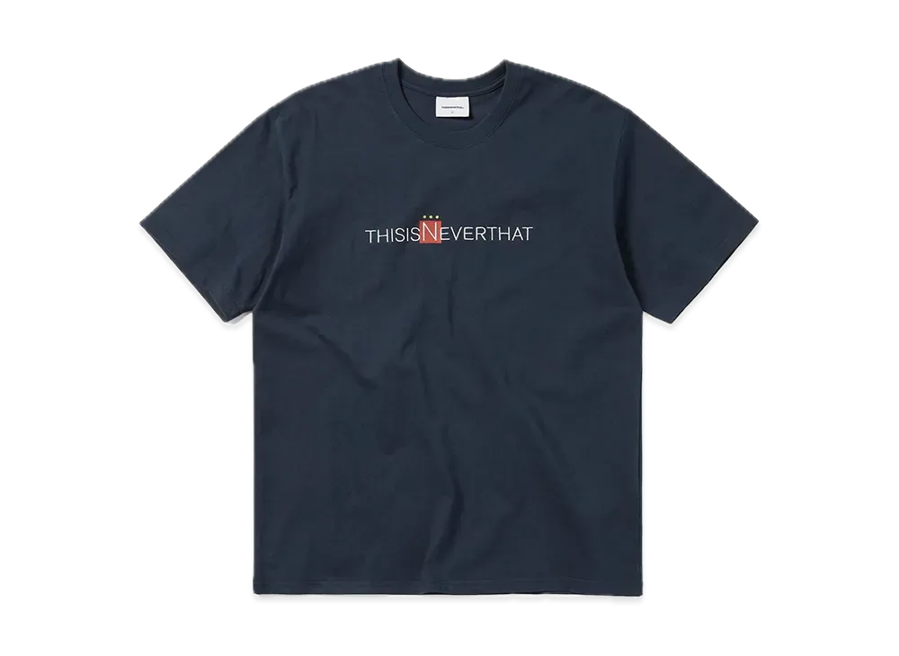 thisisneverthat 3 Dots Logo Tee "Navy"