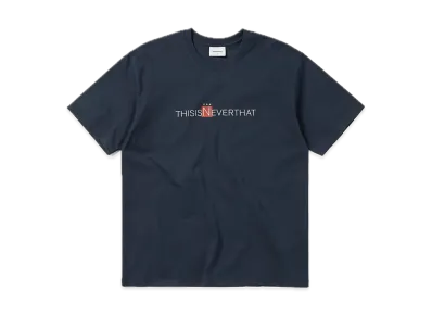 thisisneverthat 3 Dots Logo Tee "Navy"