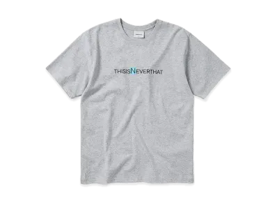 thisisneverthat 3 Dots Logo Tee "Heather Grey"