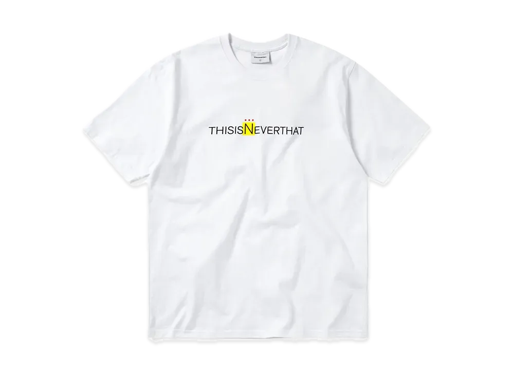 thisisneverthat 3 Dots Logo Tee "White"