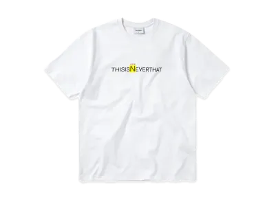 thisisneverthat 3 Dots Logo Tee "White"