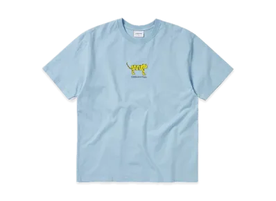 thisisneverthat Yellow Cat Tee "Sky Blue"