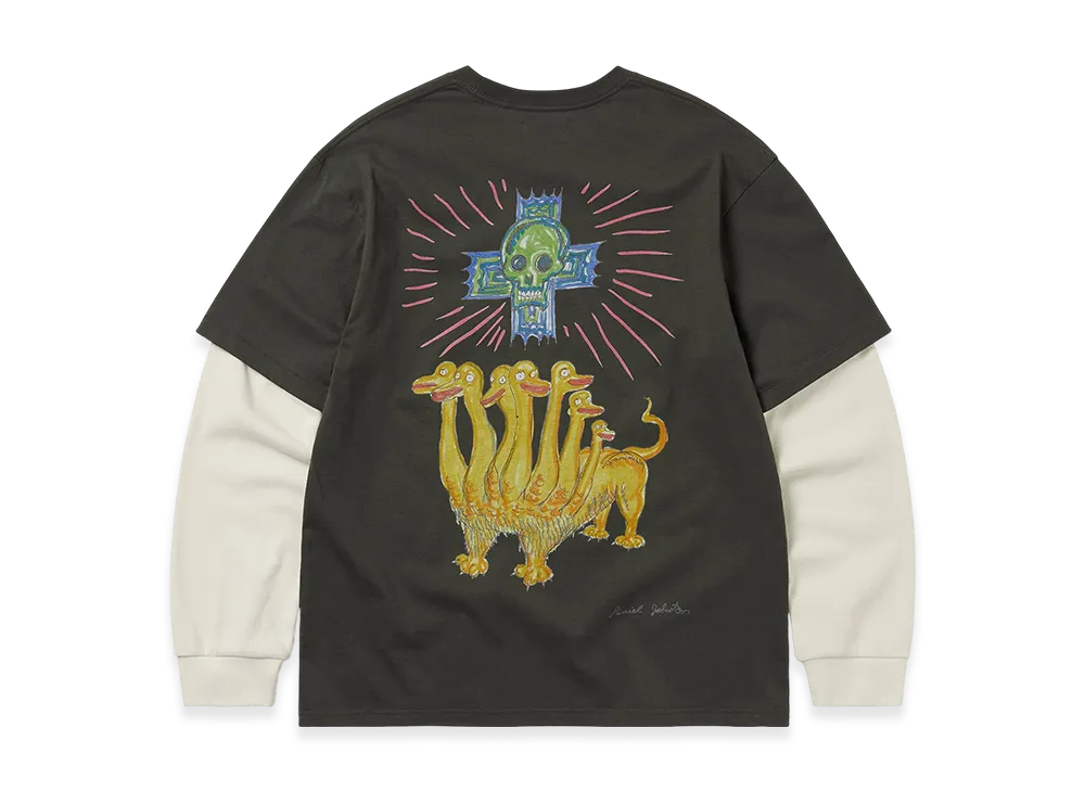 トップス TNT Daniel Johnston Frog Cap Black VANS X DANIEL