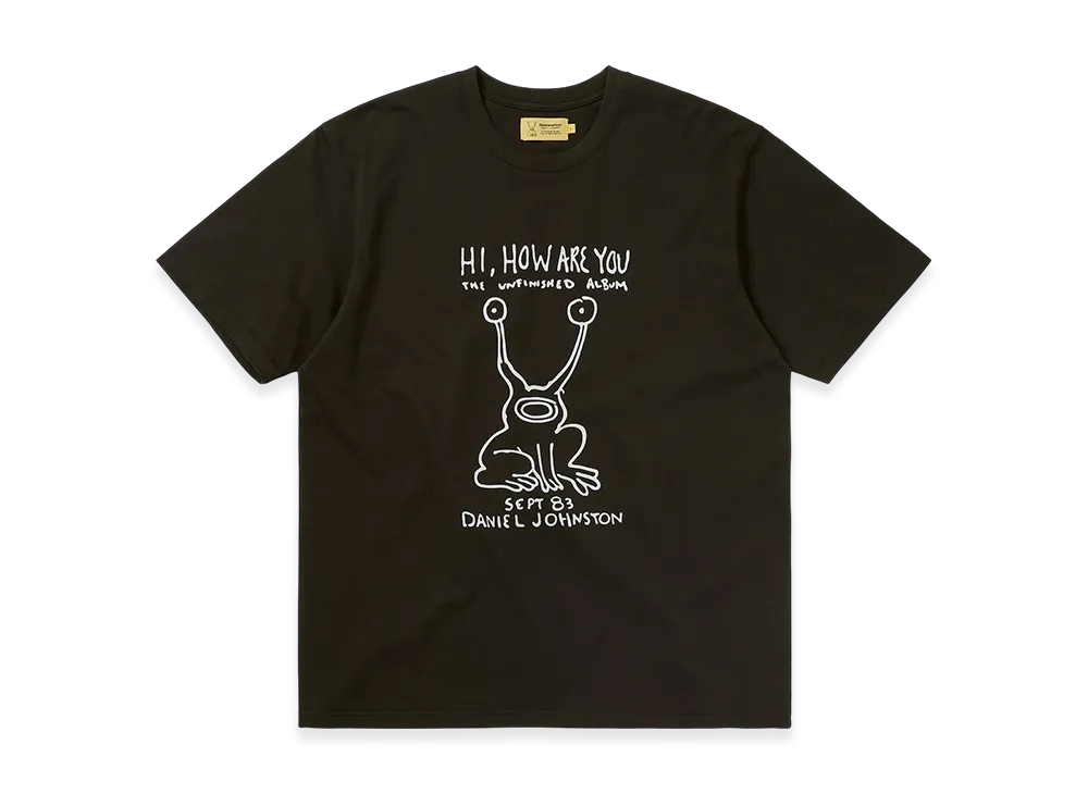 thisisneverthat x Daniel Johnston Frog Tee "Black"