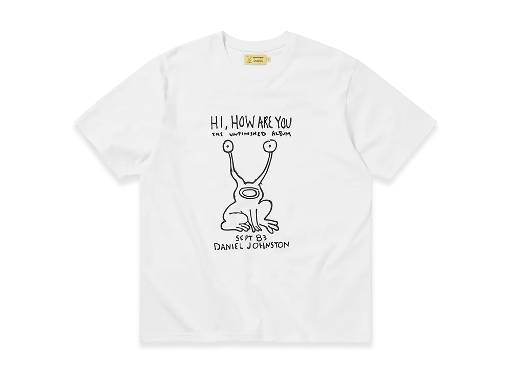 thisisneverthat x Daniel Johnston Frog Tee "White"