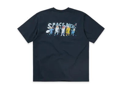 thisisneverthat x Daniel Johnston Space Ducks Tee "Navy"