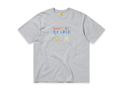 thisisneverthat x Daniel Johnston Scared Tee "Heather Grey"