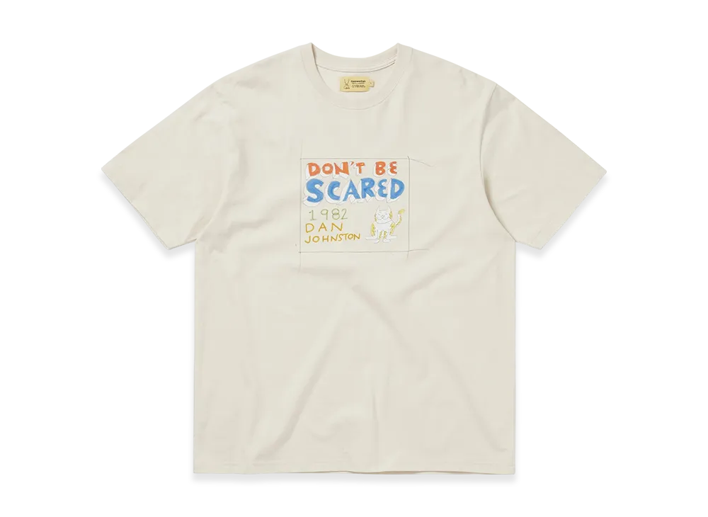 thisisneverthat x Daniel Johnston Scared Tee "Natural"