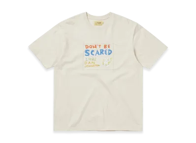 thisisneverthat x Daniel Johnston Scared Tee "Natural"