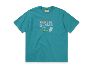 thisisneverthat x Daniel Johnston Scared Tee "Teal"