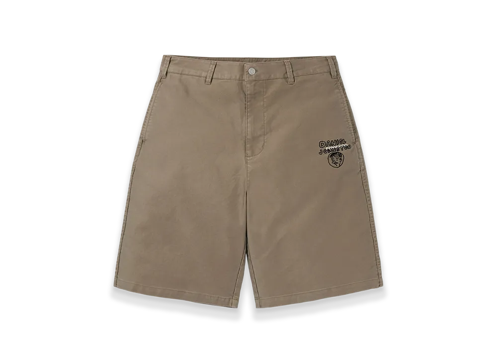 thisisneverthat x Daniel Johnston Washed Short "Khaki"