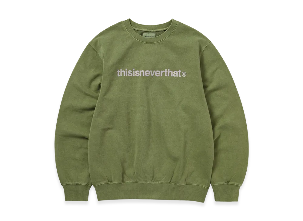 thisisneverthat T-Logo LT Crewneck "MossGreen"