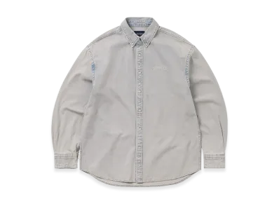 thisisneverthat Washed Denim Shirt "Lavender"