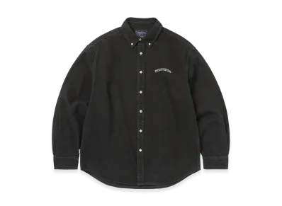thisisneverthat Washed Denim Shirt "Black"