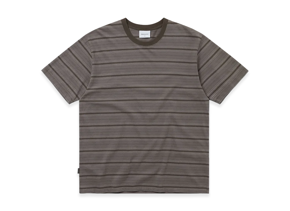 thisisneverthat Striped Tee "Brown"