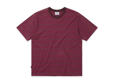 thisisneverthat Striped Tee "PurpleRed"