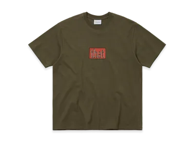 thisisneverthat that Glitched Logo Tee "Olive"