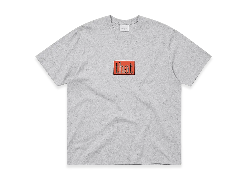 thisisneverthat that Glitched Logo Tee "HeatherGrey"