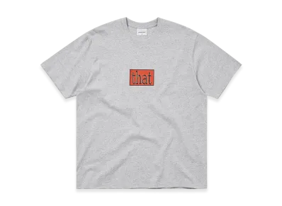 thisisneverthat that Glitched Logo Tee "HeatherGrey"