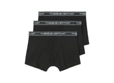 thisisneverthat Cotton Briefs 3Pack "Black"