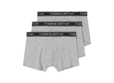 thisisneverthat Cotton Briefs 3Pack "Grey"