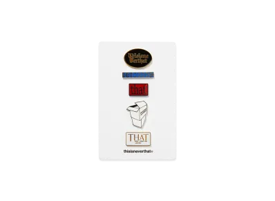 thisisneverthat Pin Set "Multi"