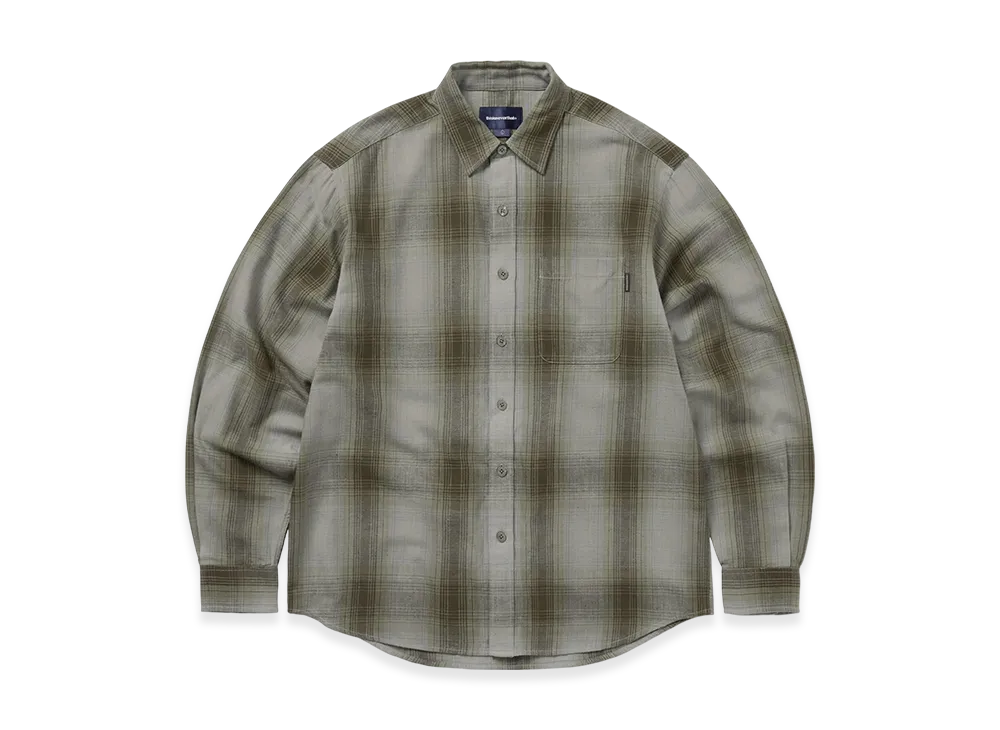 thisisneverthat Nep Shadow Check Shirt "Khaki"
